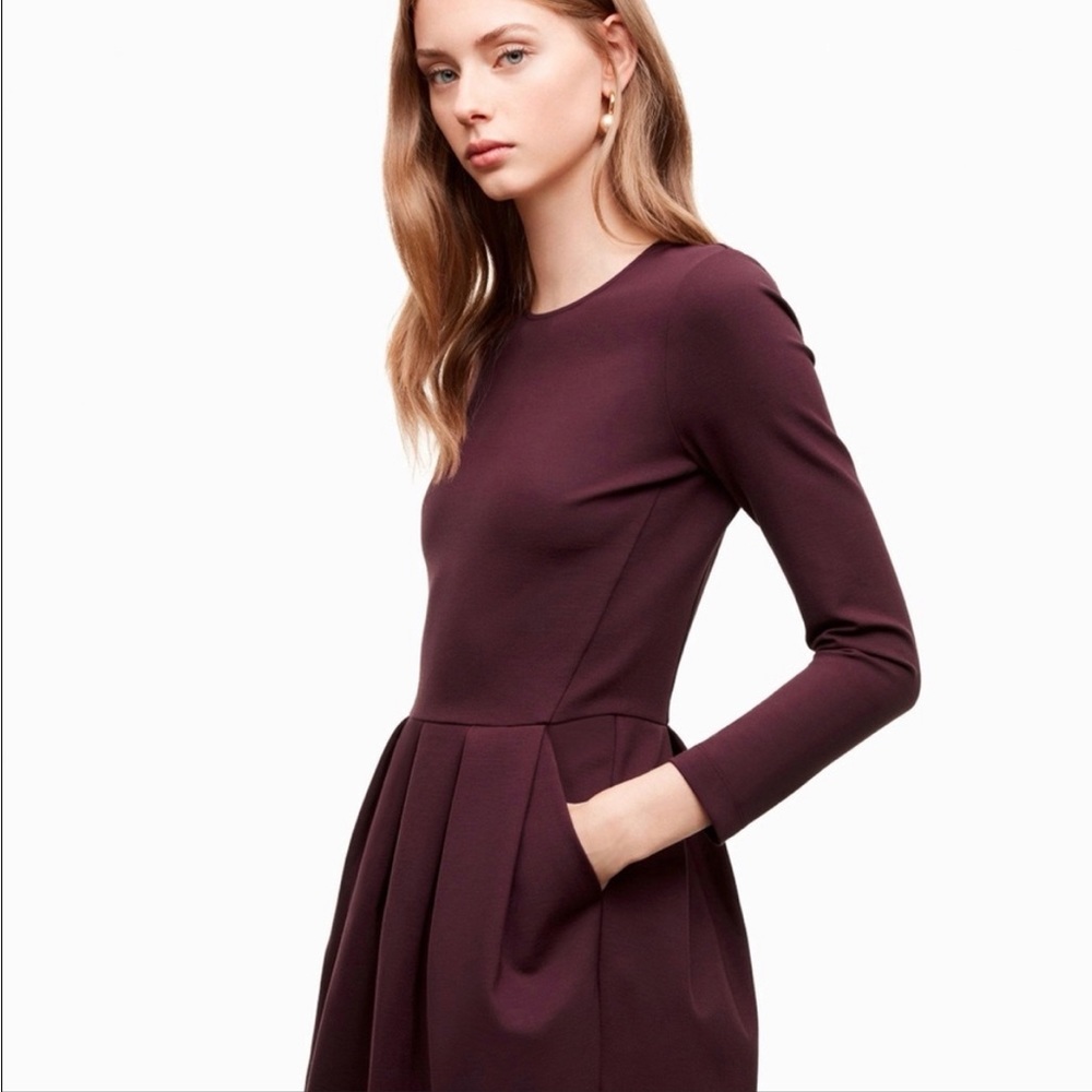 Aritzia- Sunday Best Fit & Flare Dress Size 4